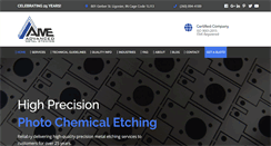 Desktop Screenshot of metaletching.com